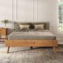 Voir la diapositive 2 : IDIMEX Lit futon KARRI 140 x 200 cm, en bois massif