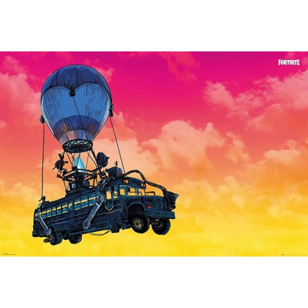 Poster Fortnite - Battle Bus