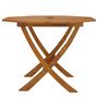 Voir la diapositive 4 : VIDAXL Table pliable de jardin 90x75 cm Bois d'acacia solide