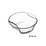 Voir la diapositive 2 : FIVE Lot de 6 Mini-Plats Ronds en Verre 16cm Transparent