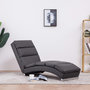 Voir la diapositive 1 : VIDAXL Chaise longue Gris Similicuir
