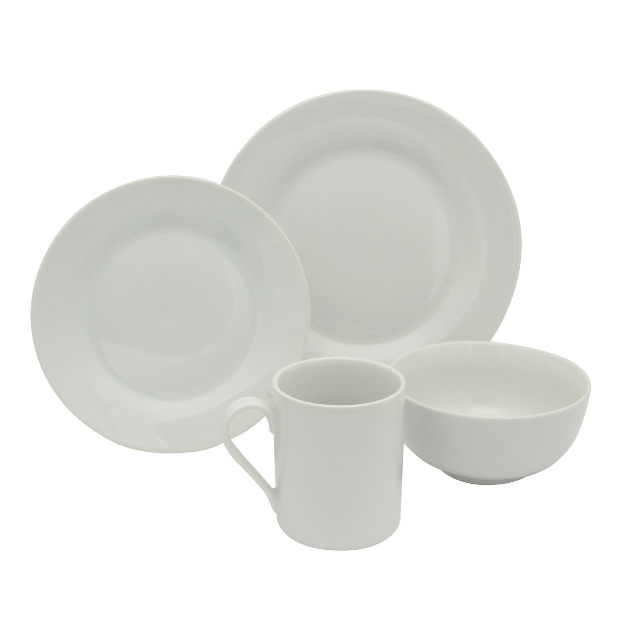 Service d'assiettes 24 pièces en Porcelaine