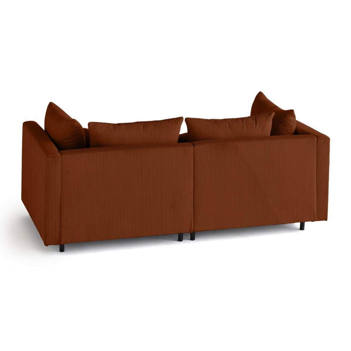 LISA DESIGN Edinburg - canapé modulable 2 places - en velours côtelé