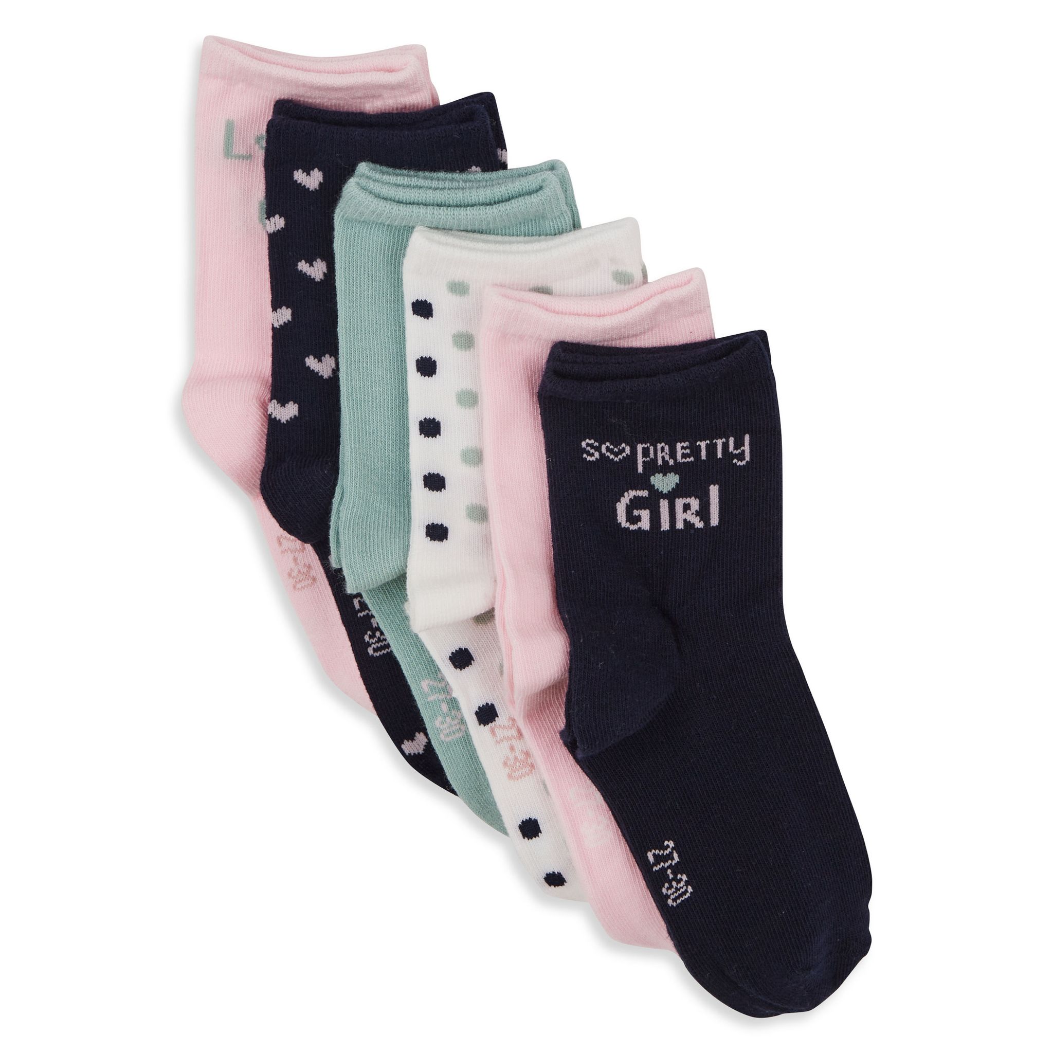 Chaussettes enfant en coton égyptien - Bleu Cosmos | Doré Doré
