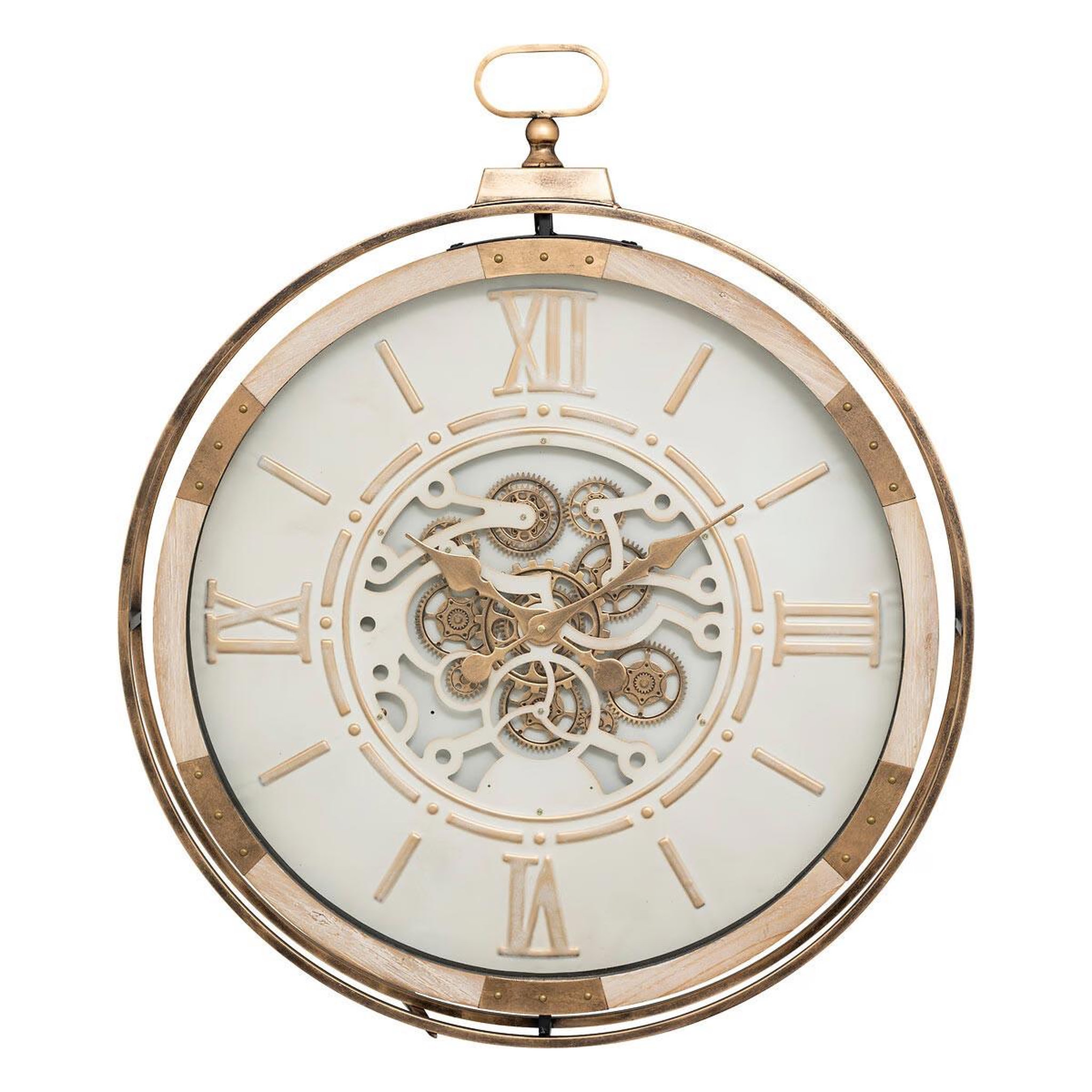 ATMOSPHERA Horloge à gousset mécanisme  sonika  88cm beige