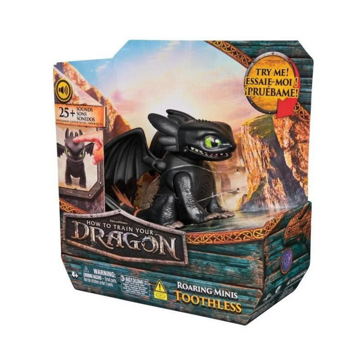 Spin Master SPIN MASTER MINI DRAGON INTERACTIF KROKMOU Dragons Movie