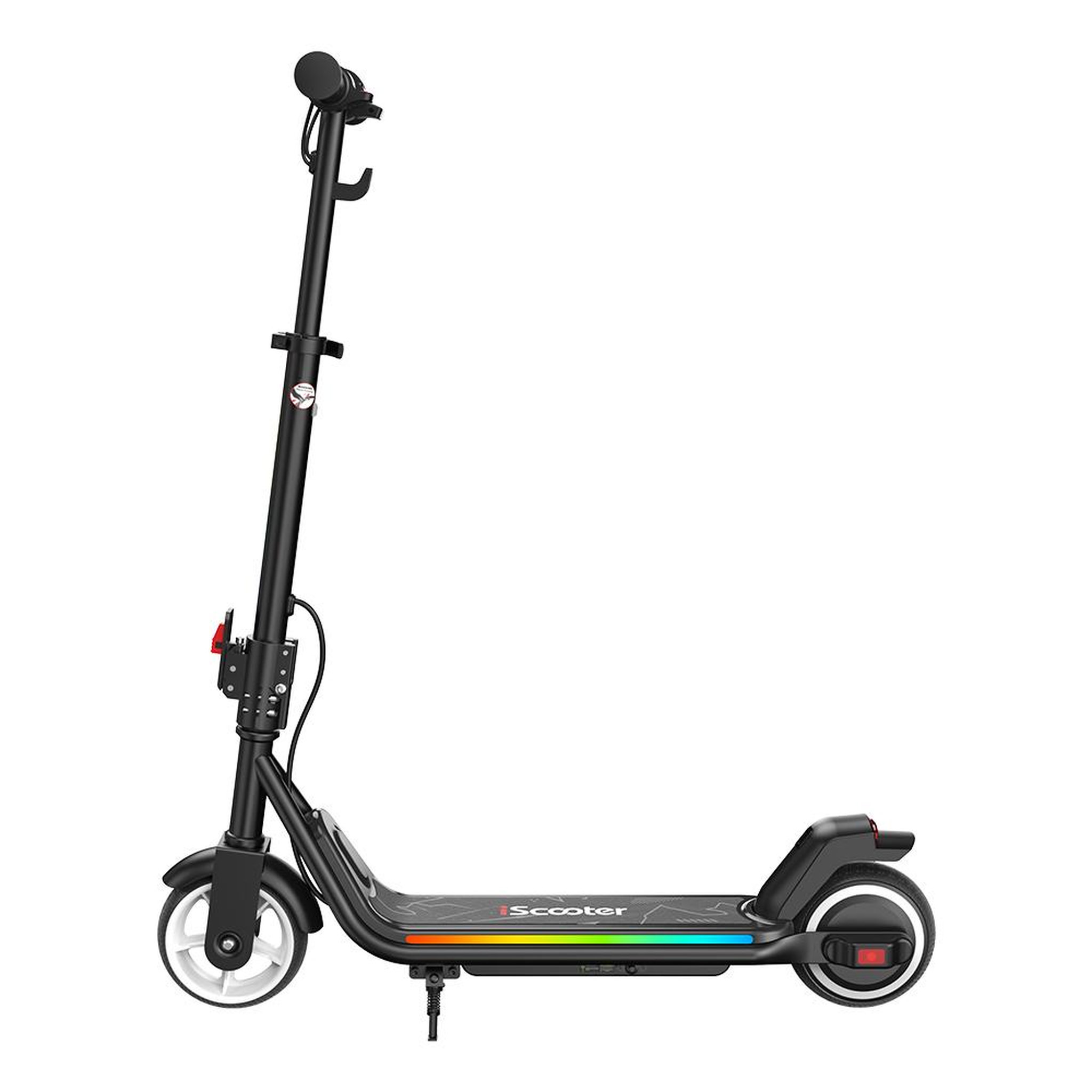 ISCOOTER Trottinette électrique enfant iscooter ik3max, pliable, hauteur réglable, bluetooth et lumières led, jusqu'à 10 km/h
