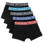 Airness Lot de 5 Boxers s Garçon Airness. Coloris disponibles : Noir