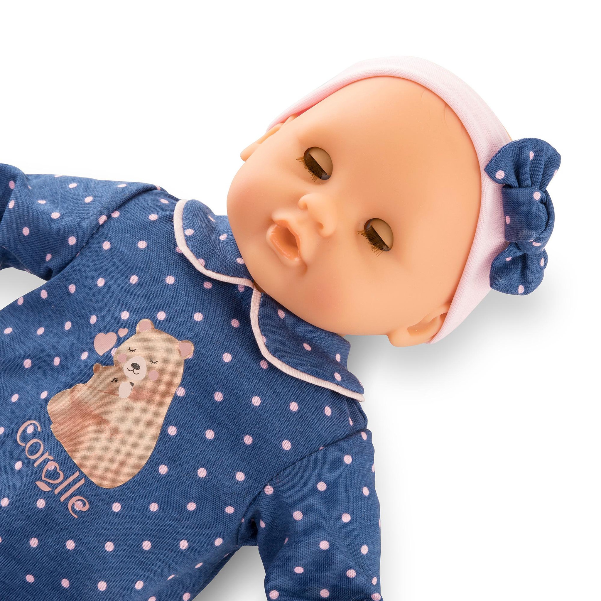 Voir la diapositive 5 : Corolle Poupon Bébé Calin Capucine - Ourson