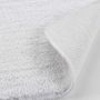Voir la diapositive 3 : Paris Prix Tapis de Bain Microfibre  Métallisé  45x75cm Blanc