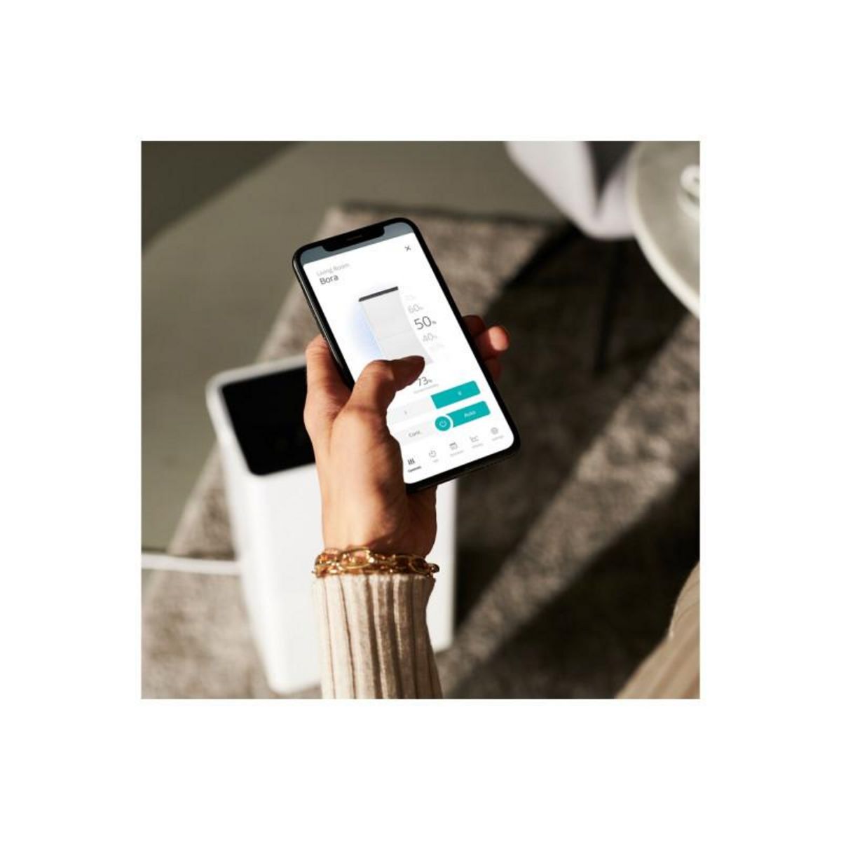 Duux Déshumidificateur Duux Bora DXDH20 20L avec mode sechage et connecté