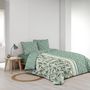 Voir la diapositive 2 : Paris Prix Parure de Lit 3 Pièces  Eleonore  240x220cm Vert