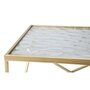 Voir la diapositive 6 : Paris Prix Lot de 2 Tables d'Appoint Design  Glassy  68cm Or