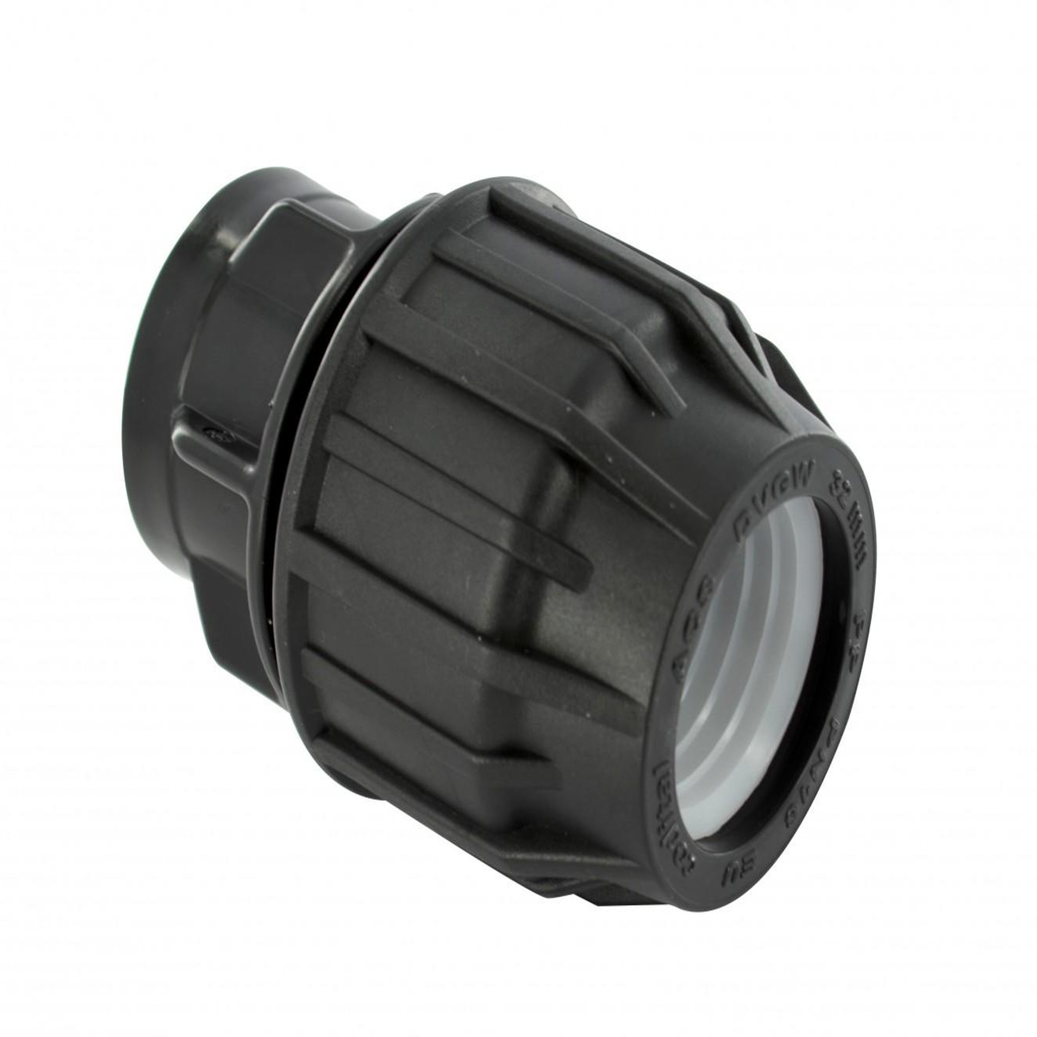CENTRALE BRICO Raccord droit à compression plastique F 20 x 27 pour tube en polyéthylène