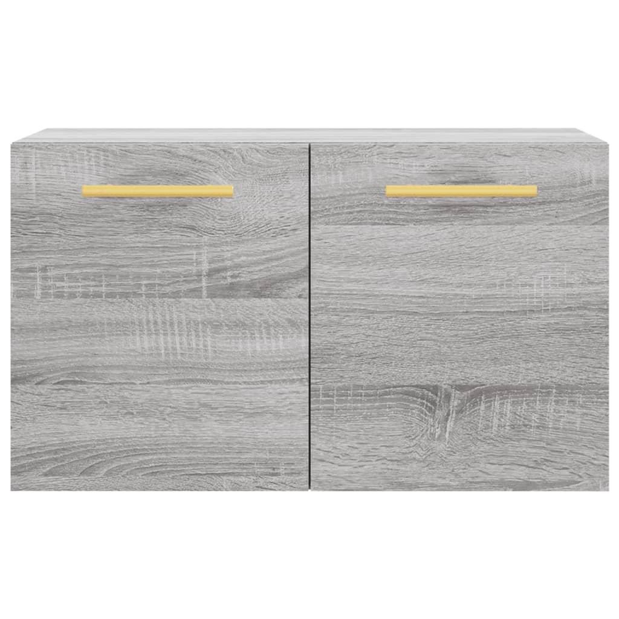 Voir la diapositive 5 : VIDAXL Armoire murale Sonoma gris 60x36,5x35 cm Bois d'ingenierie