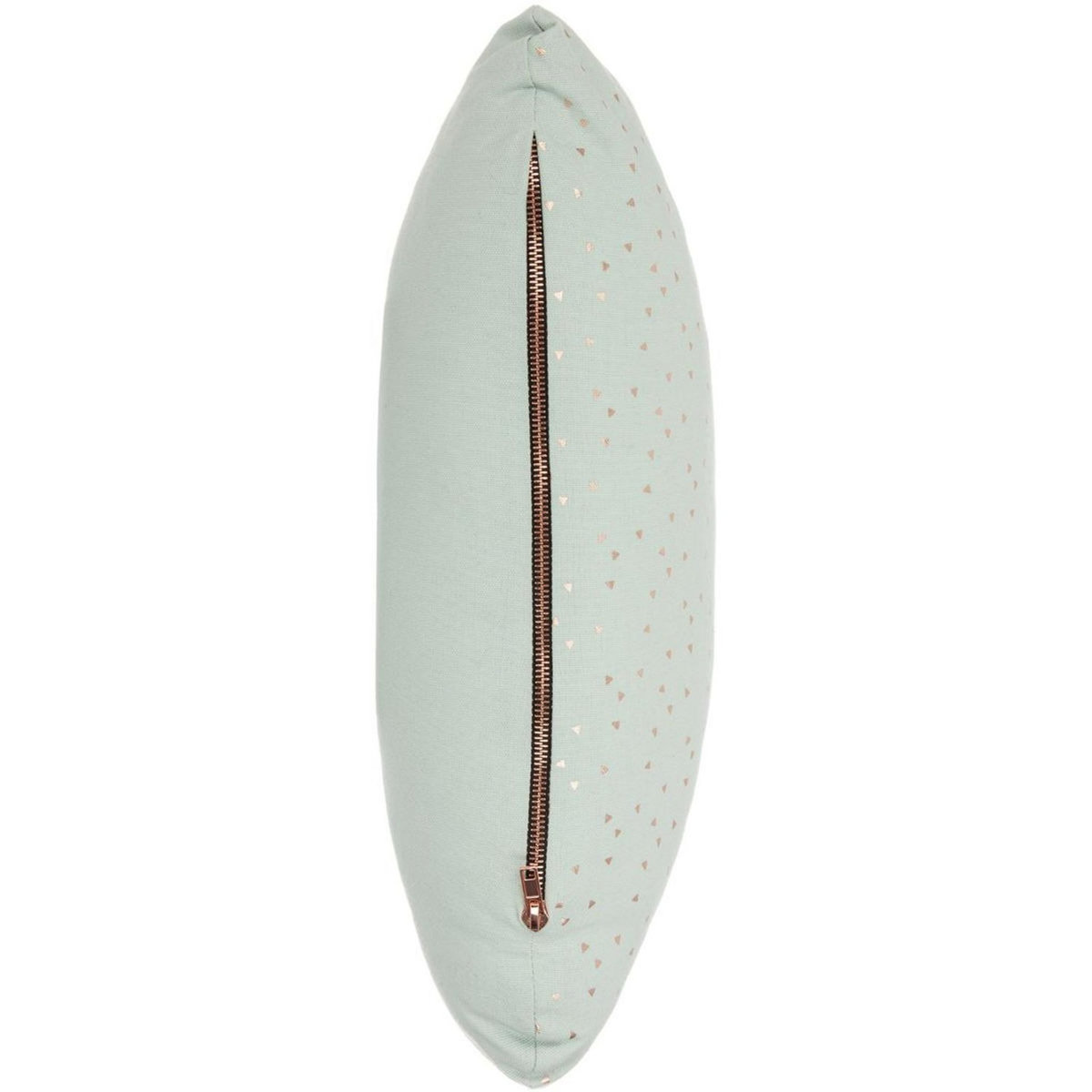 ATMOSPHERA FOR KIDS Coussin déco enfant forme nuage triangles dorés et zip