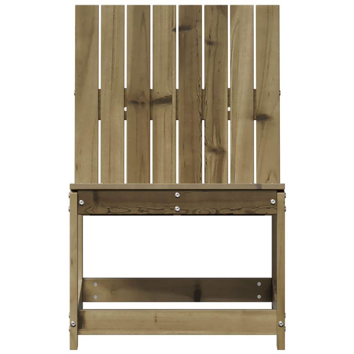 VIDAXL Chaise de jardin 50,5x55x77 cm bois de pin impregne