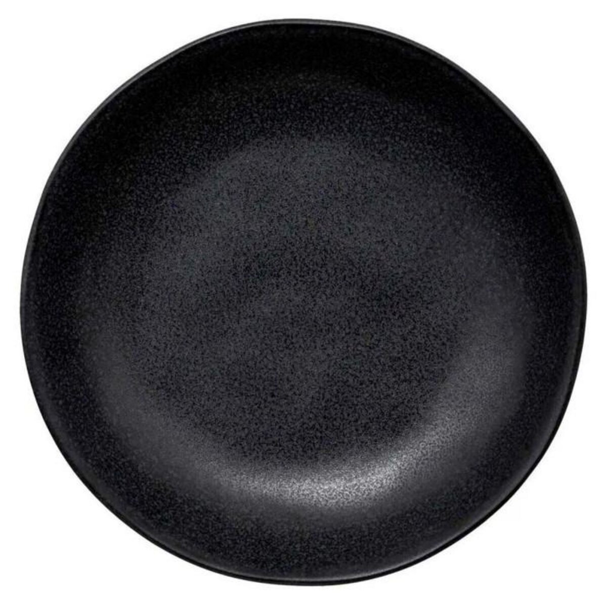 SECRET DE GOURMET Lot de 6 Assiettes Creuses  Ysée  20cm Noir