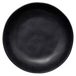 SECRET DE GOURMET Lot de 6 Assiettes Creuses  Ysée  20cm Noir