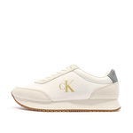 CALVIN KLEIN JEANS Baskets hes Homme Calvin Klein Jeans Retro. Coloris disponibles : Blanc