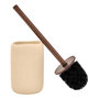 Voir la diapositive 2 : FIVE Brosse WC en Résine  Olea  41cm Beige