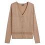 Voir la diapositive 3 : IN EXTENSO Gilet court or femme