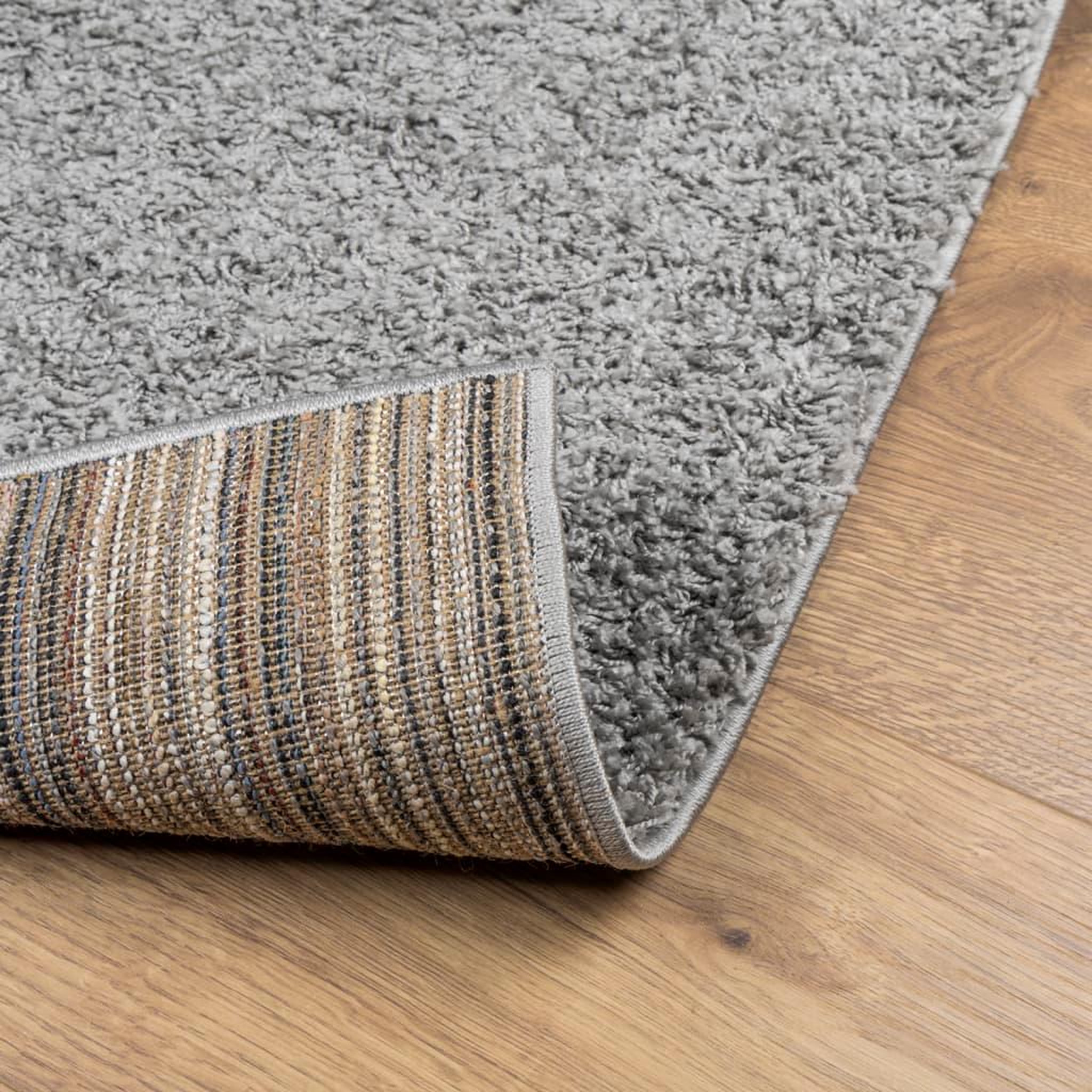 Voir la diapositive 5 : VIDAXL Tapis shaggy PAMPLONA poils longs moderne gris 140x200 cm