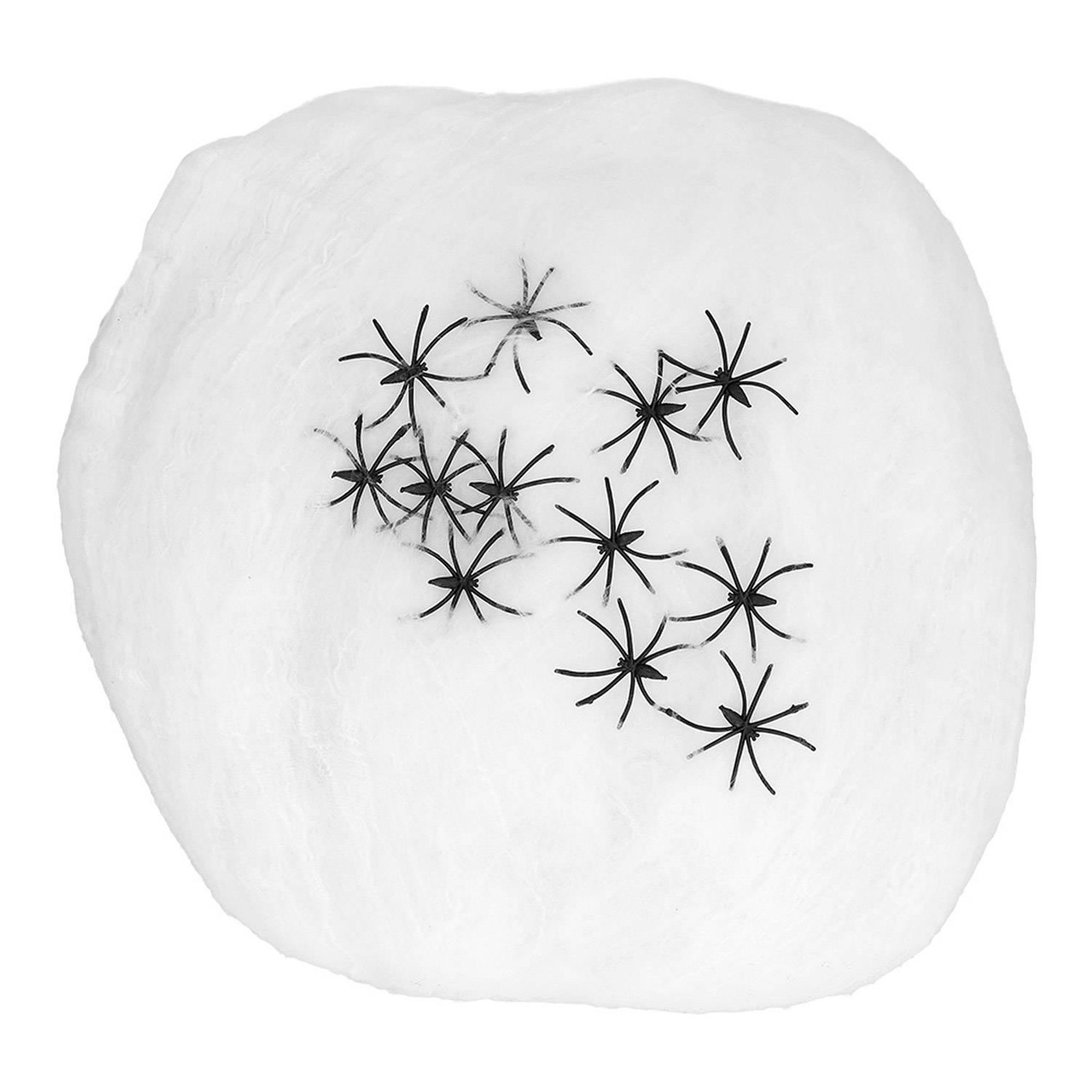 Boland Toile Araignée 25 araignées : Blanc