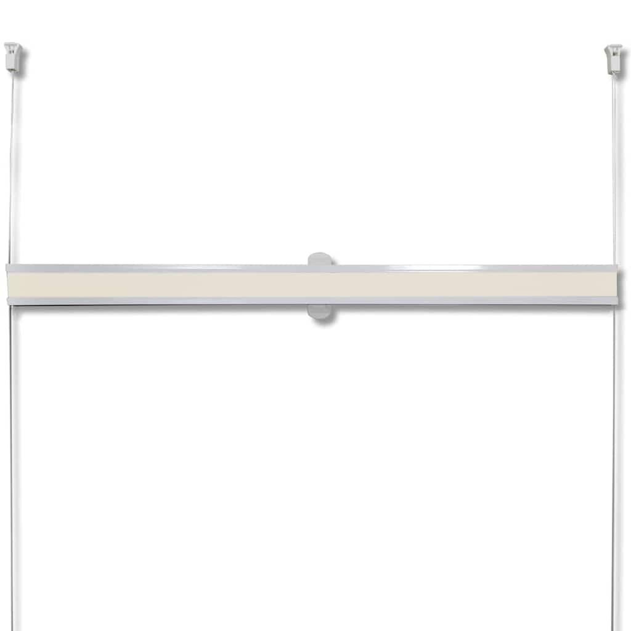 Voir la diapositive 5 : VIDAXL Store plisse 110x100 cm Creme