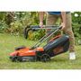 Voir la diapositive 6 : Black et Decker Tondeuse a Gazon   a Gazon Electrique Sans Fil 36V BCMW3336L1-QW - BLACK+DECKER - Coupe 33cm - Batterie 2,5 Ah - Mulching