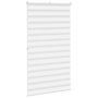 Voir la diapositive 4 : VIDAXL Store zebre blanc 135x200 cm largeur du tissu 130,9cm polyester