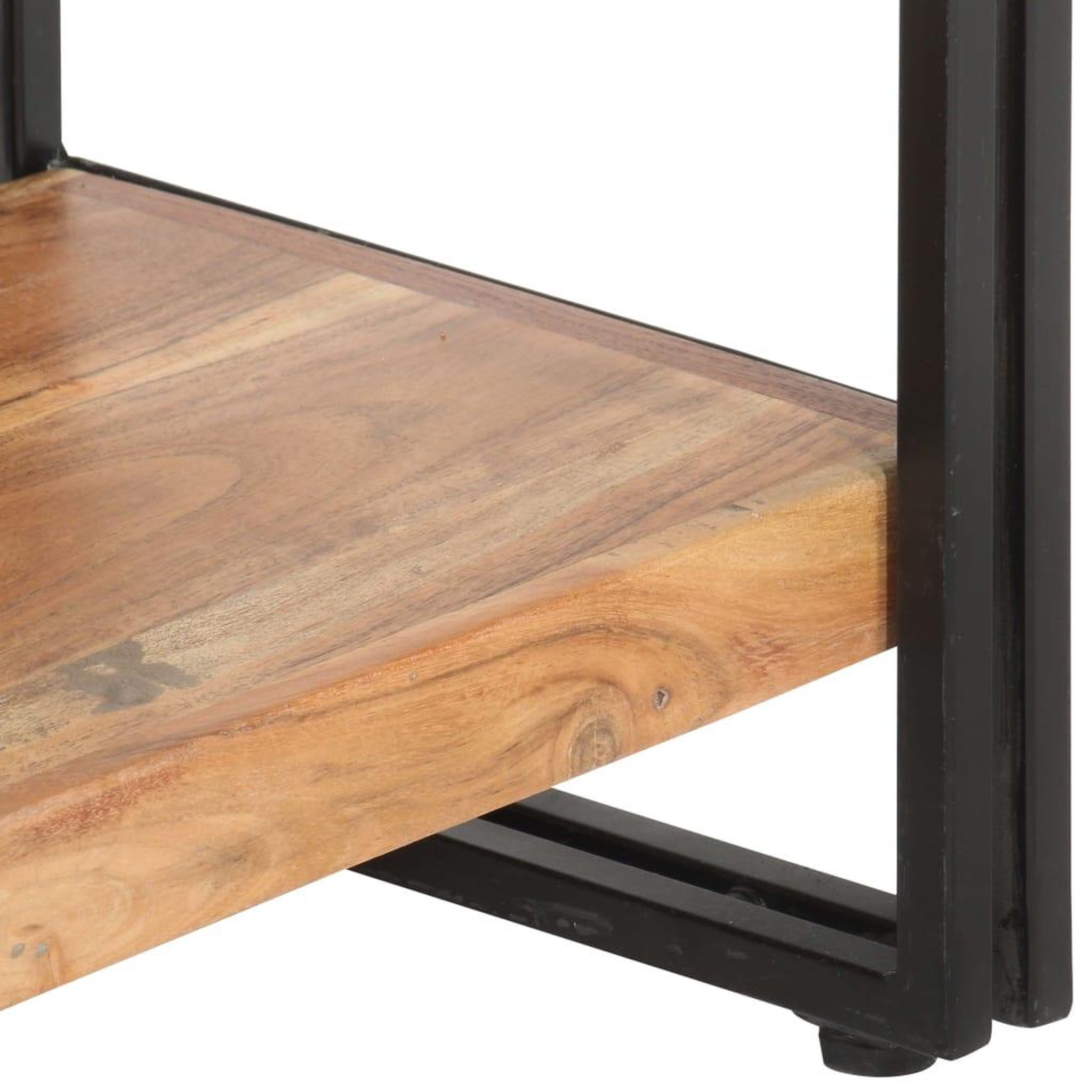 Voir la diapositive 5 : VIDAXL Bibliotheque a 5 niveaux 140x30x180 cm Bois d'acacia solide