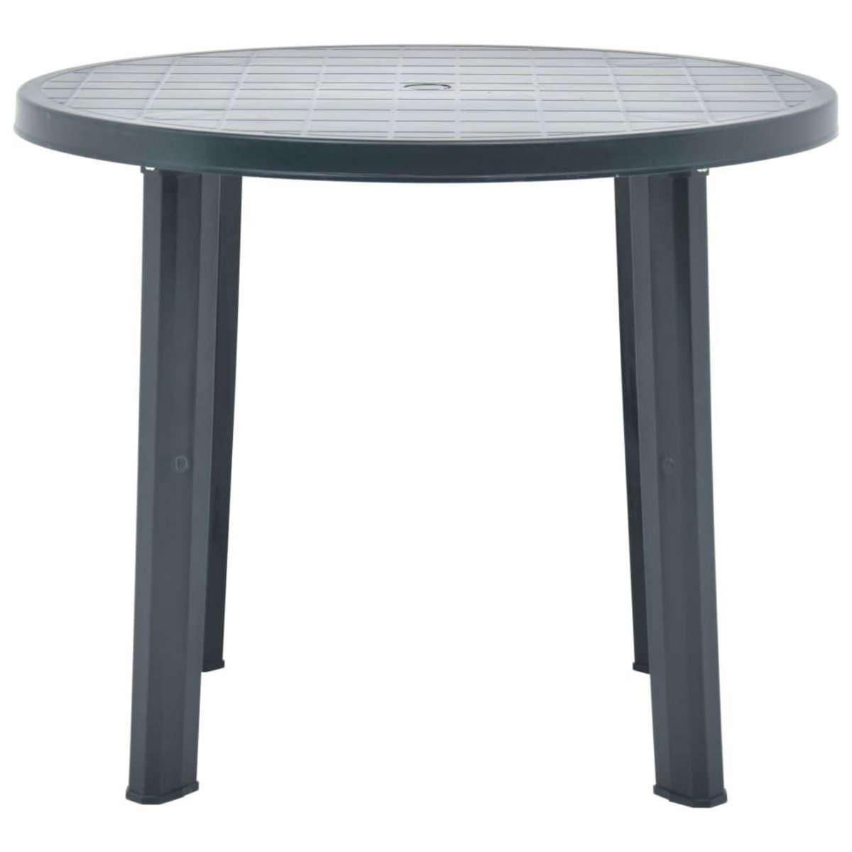 VIDAXL Table de jardin Vert 89 cm Plastique