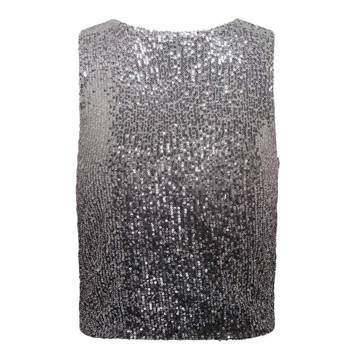 JACQUELINE DE YONG Top Sequins Gris  Femme JDY  ilo