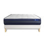 Voir la diapositive 2 : ACTISOM Ensemble matelas ACTIFLEX TECH 160x200 Mémoire de forme Maxi épaisseur 5zones de confort + sommier KIT blanc