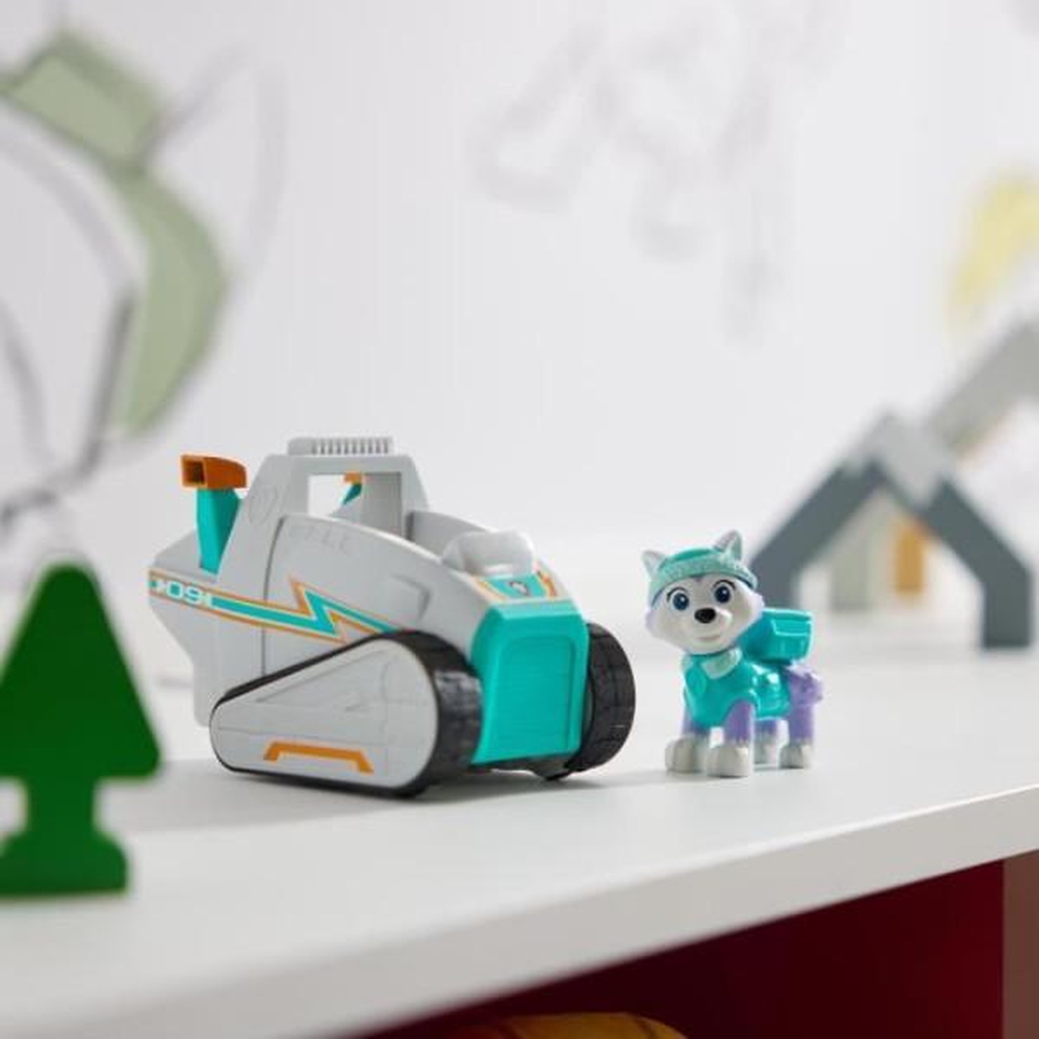Voir la diapositive 4 : PAW PATROL Véhicule avec Figurine Everest Paw Patrol Pat'Patrouille