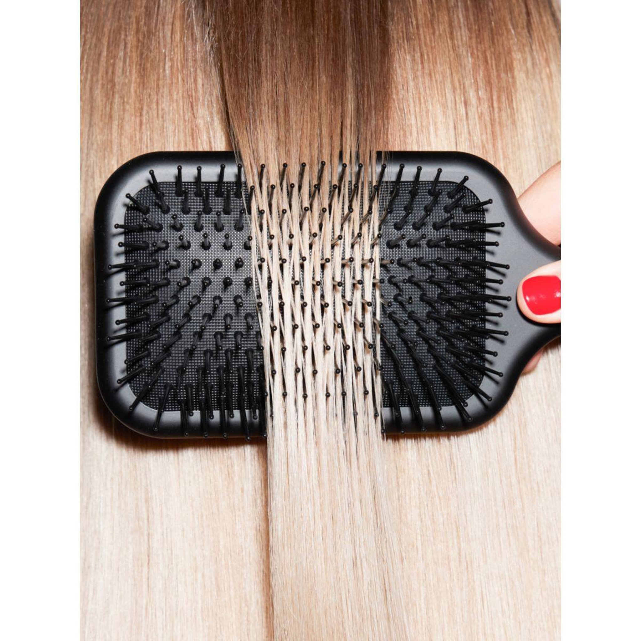 Voir la diapositive 3 : Ghd Brosse à cheveux plate - the all rounder : lissage et démêlage doux sans électricité statique des cheveux longs