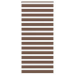VIDAXL Store zebre marron 105x200cm largeur du tissu 100,9cm polyester