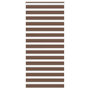 Voir la diapositive 1 : VIDAXL Store zebre marron 105x200cm largeur du tissu 100,9cm polyester