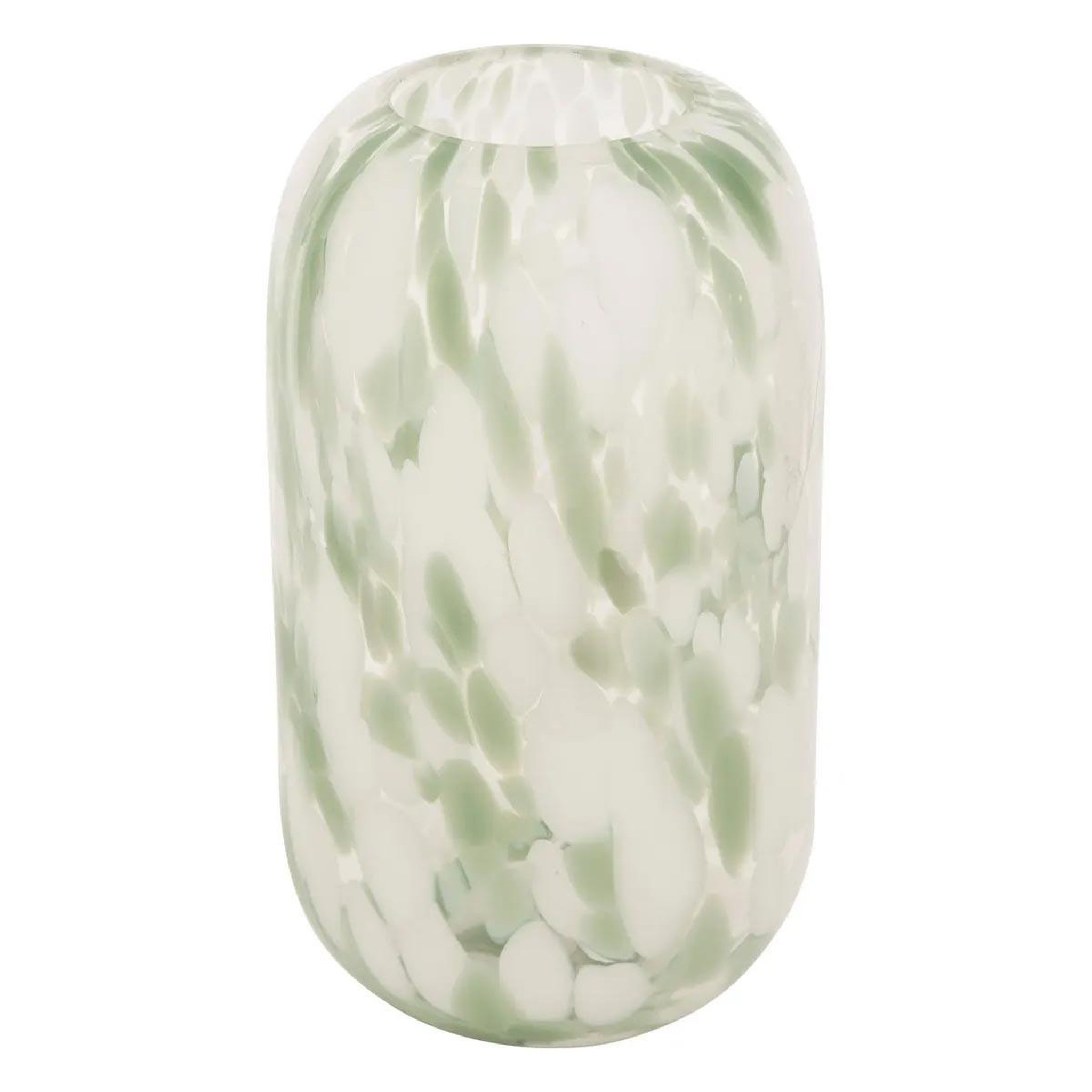 ATMOSPHERA Vase déco en verre  arvo  26cm vert