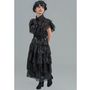 Voir la diapositive 3 : CHAKS Robe de bal noire - Mercredi - Fille - 11/12 ans (145 à 152 cm)