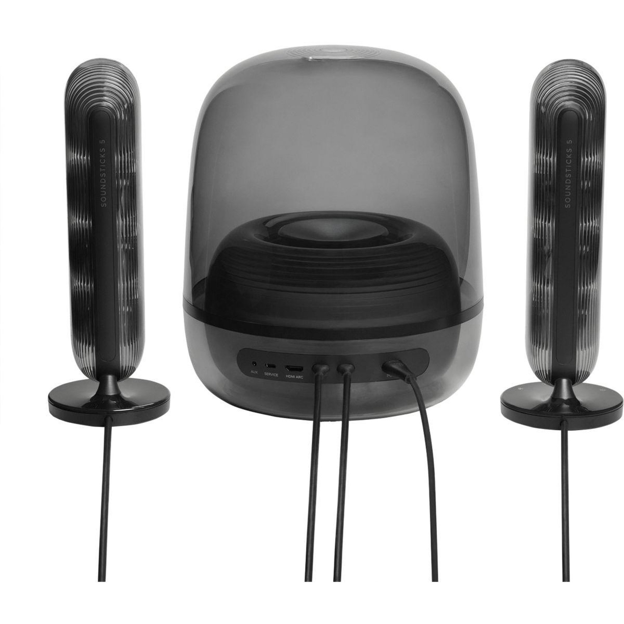 Voir la diapositive 3 : Harman Kardon Enceinte résidentielle soundstick 5 noir
