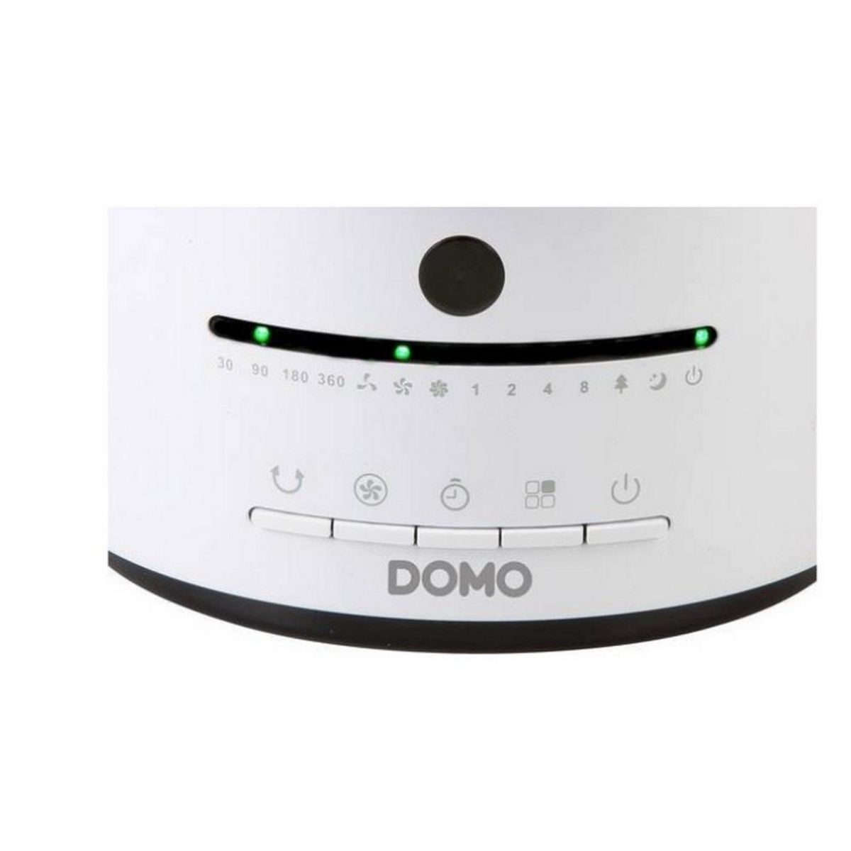 Domo Ventilateur de table 20cm 45w 3 vitesses blanc - DO8148