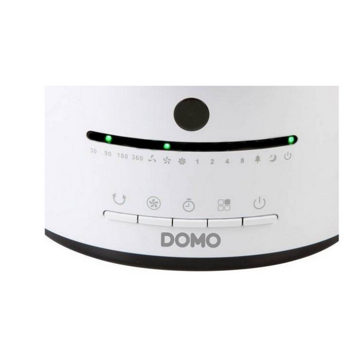 Domo Ventilateur de table 20cm 45w 3 vitesses blanc - DO8148