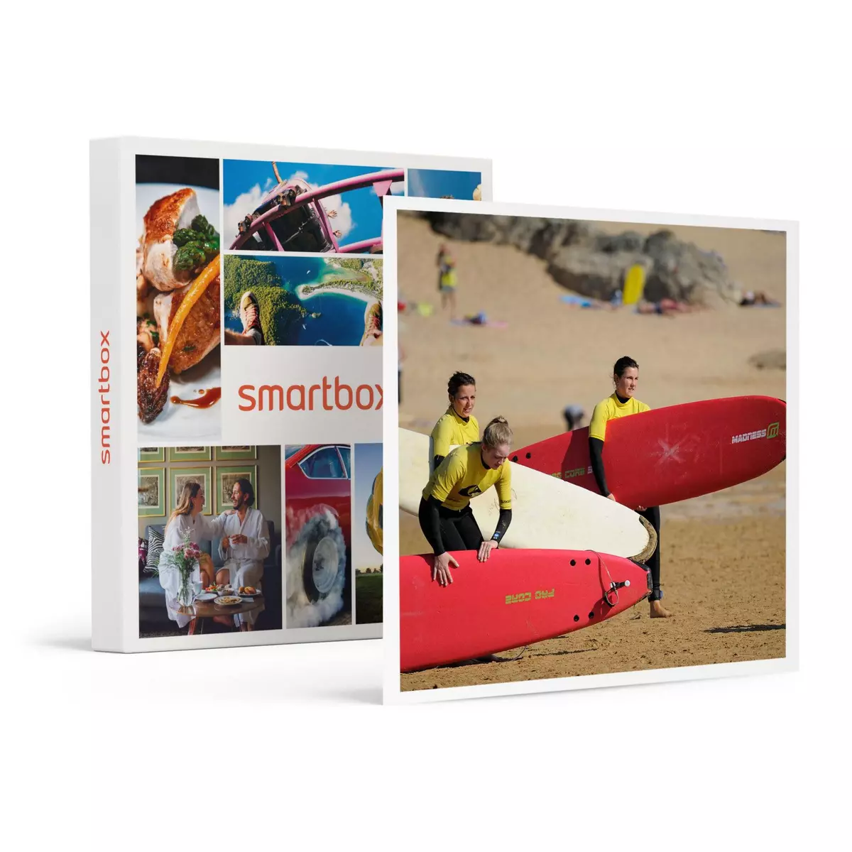 Smartbox 3 sessions de surf d'1h30 à Belle-île-en-Mer - Coffret Cadeau Sport & Aventure
