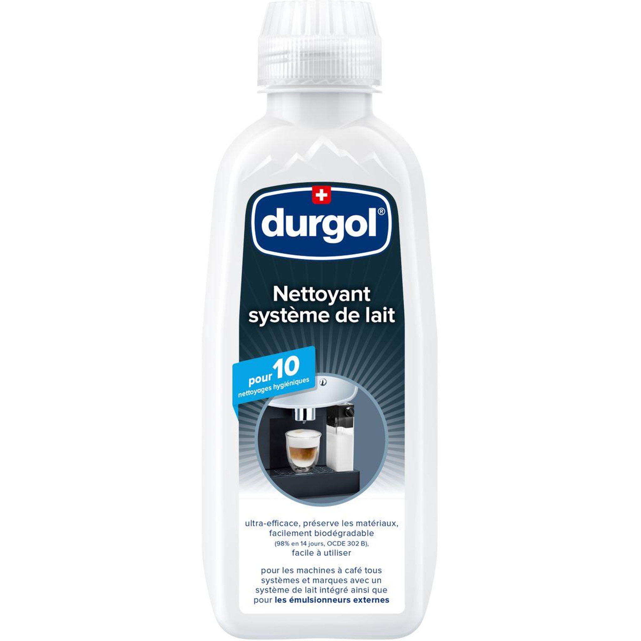 DURGOL Nettoyant systèmes de lait pour broyeur 500ml