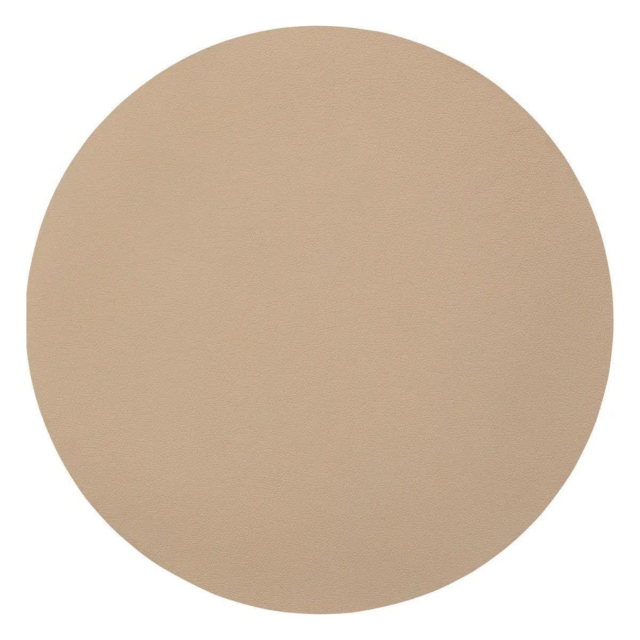 SECRET DE GOURMET Set de table rond  tenor  38cm beige