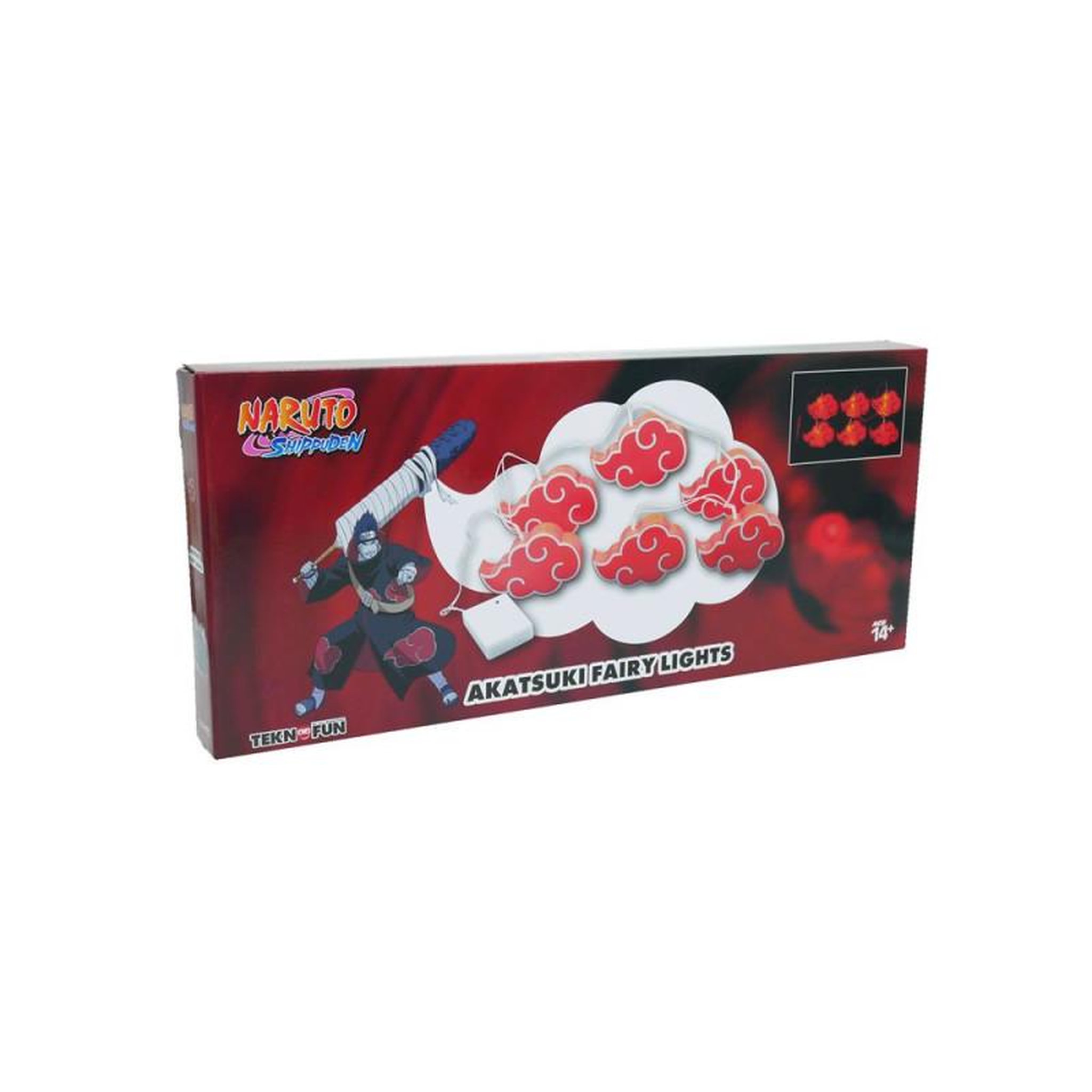 Teknofun Jeu électronique Teknofun Naruto Guirlande lumineuse Akatsuki