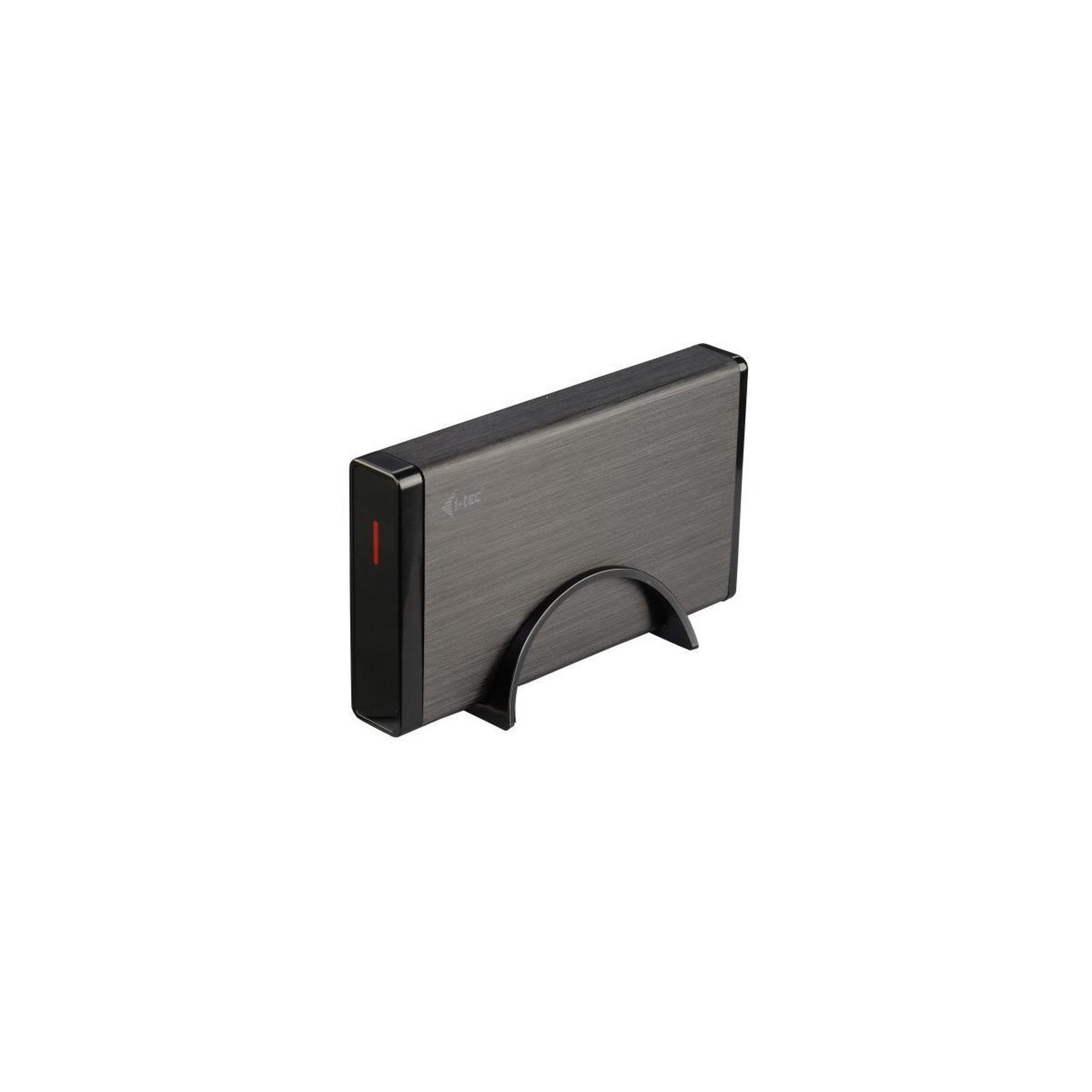 Voir la diapositive 2 : I-TEC I-tec mysafe35u401 boîtier de disques de stockage boîtier hdd noir, métallique 3.5