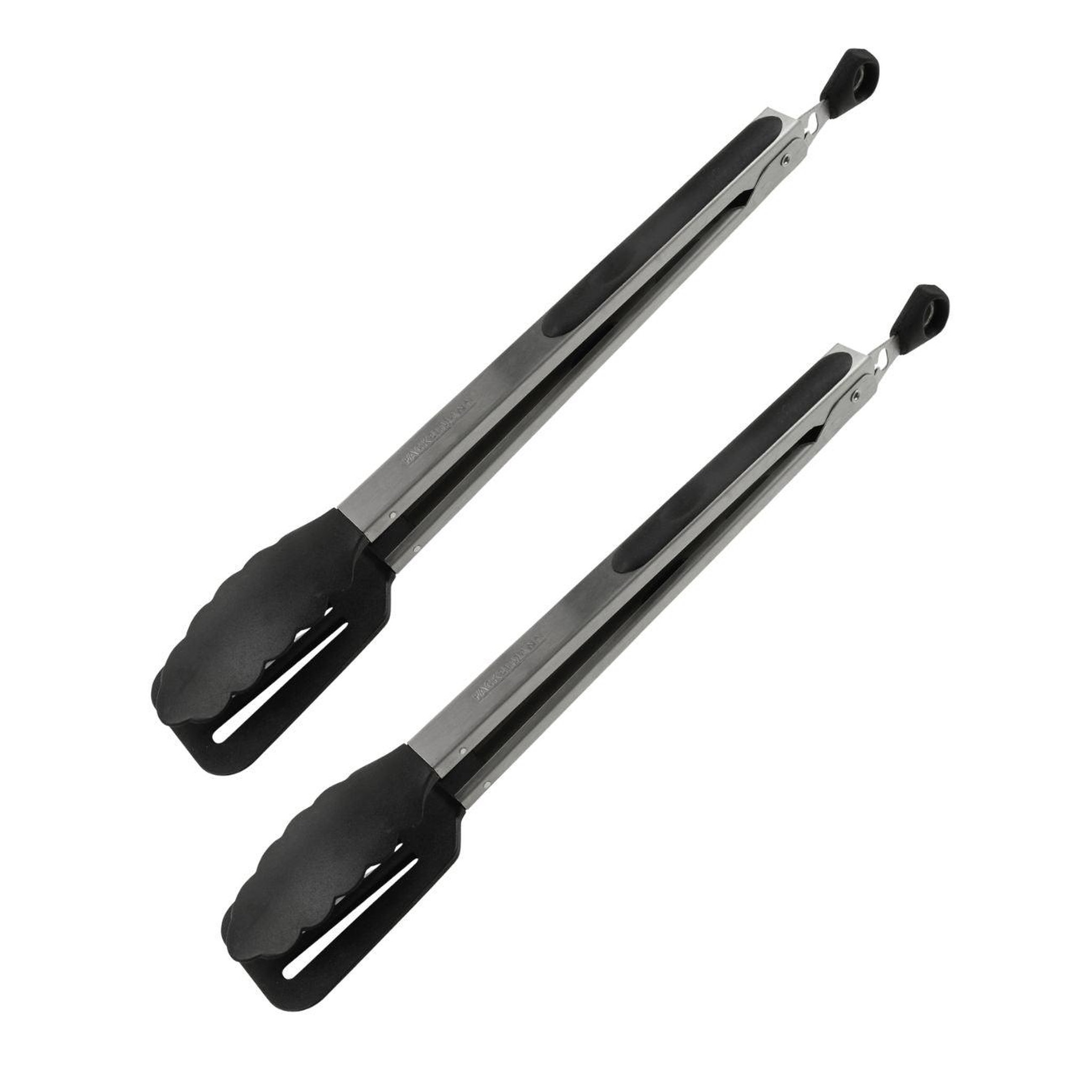 Fackelmann Ensemble de 2 Pinces de cuisine double embout 35 cm Fackelmann Penderie